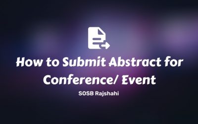 How to Submit Abstract for Conference/ Event